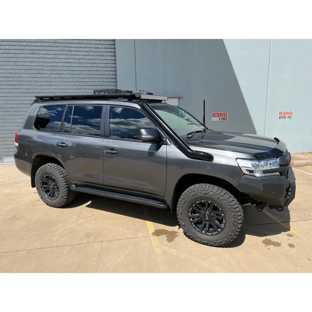 FATZ FABRICATION 200 Series Rh Snorkel. Powder Coated Satin Black. Suit Factory Airbox - FF200-SNRH-SPC-FAB