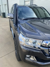 FATZ FABRICATION 200 Series Rh Snorkel. Powder Coated Satin Black. Suit Factory Airbox - FF200-SNRH-SPC-FAB