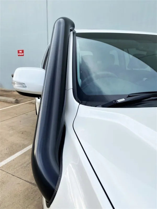 FATZ FABRICATION 200 Series Rh 5" Snorkel. Powder Coated Satin Black. Suit 4" Airbox Inlet (Fatz & Factory) - FF200-SN5-RH-SPC-4