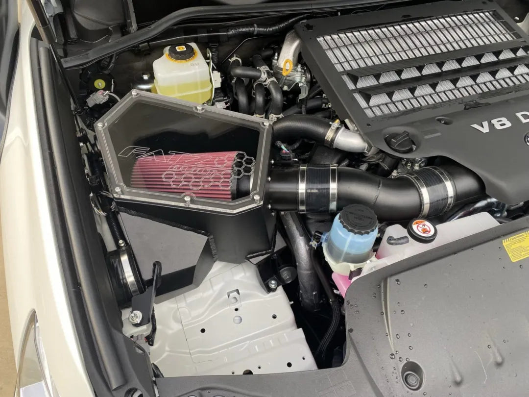 FATZ FABRICATION 200 Series Airbox. Dry Element Air Filter. Includes Plumbing To Intake. Tjm Snorkel Specific Kit With Adaptor - FF200-AB-DF-TJM