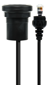 GME 2 Metre Ip67 Microphone Extension Lead With Panel Mount Suit Xrs-390C - LE119