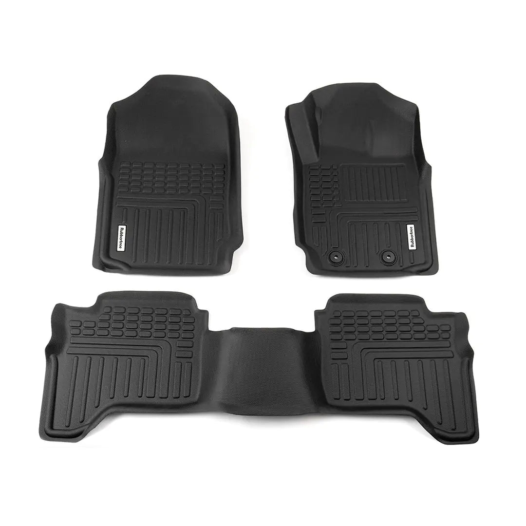TJM Deep Dish Car Mats For Mazda Bt-50 Dual Cab 2011-2020 . - MZB001-3D