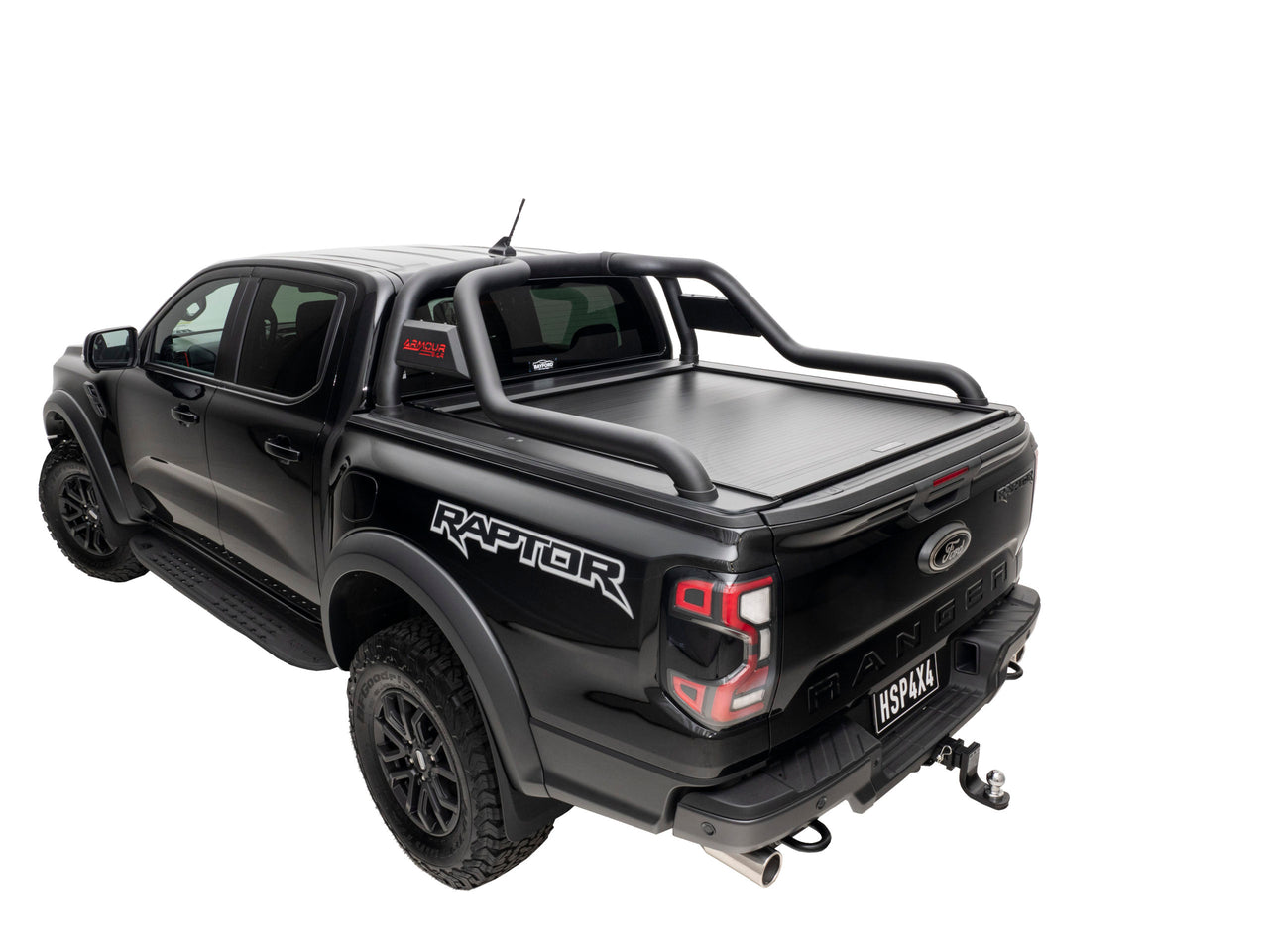 HSP Roll R Cover Series 3.5 Dual Cab Suits Armour Bar Sportsbar Nextgen Ford Ranger/Raptor - NGR4RS3.5-AB