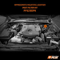 DIRECTION-PLUS Fuel Manager Post-Filter Kit Hilux / Fortuner () - PF628DPK