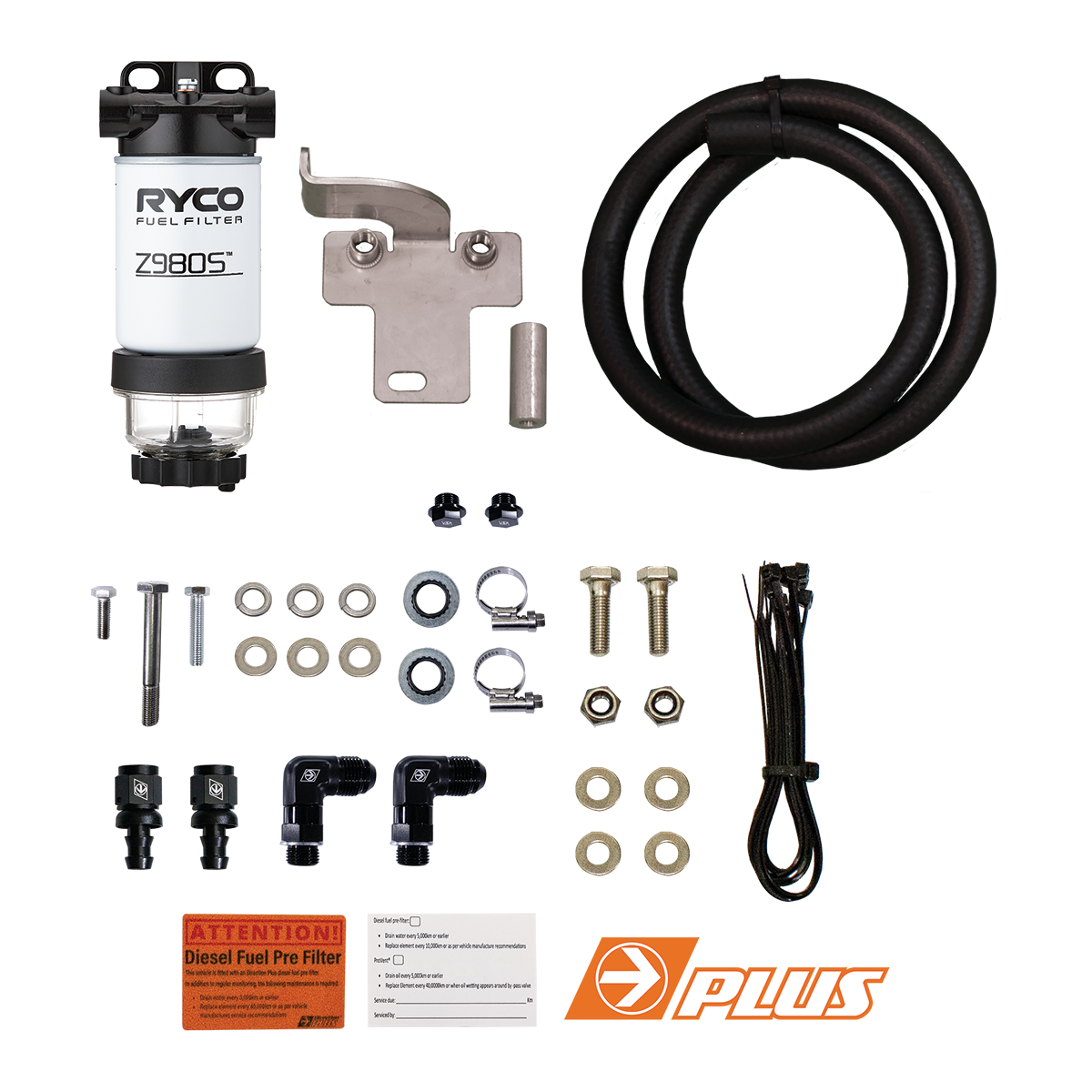 DIRECTION-PLUS Ryco Pre-Filter Kit Toyota Landcruiser 70 () - RC625DPK