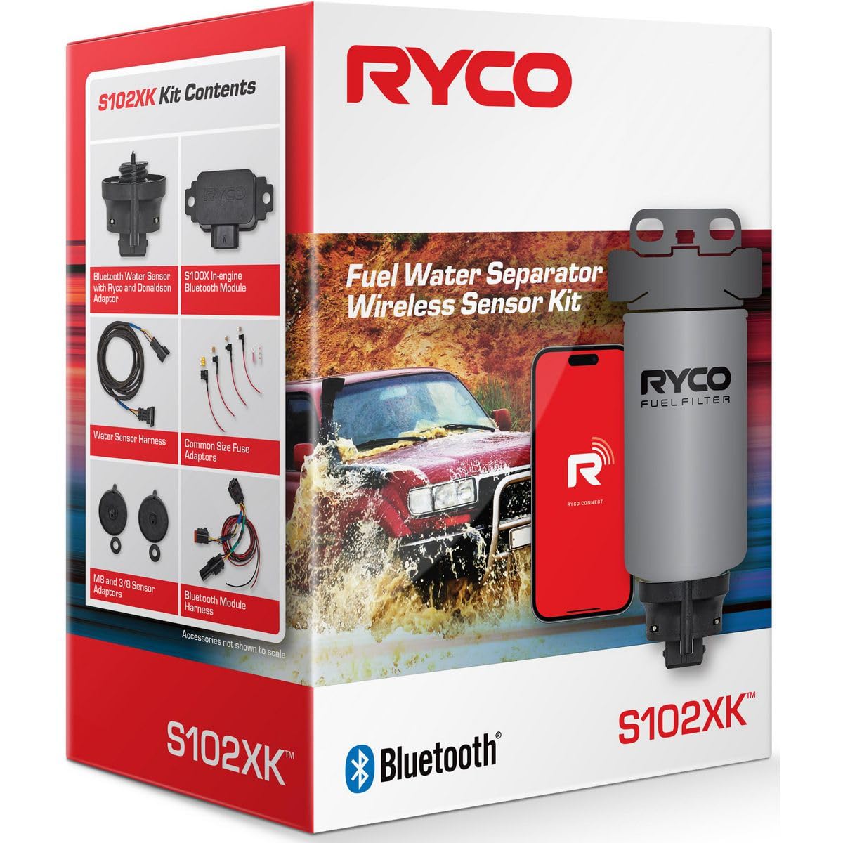 DIRECTION-PLUS Ryco Pre-Filter Kit Land Cruiser 200 () + Wireless Sensor Kit - RC615DPK