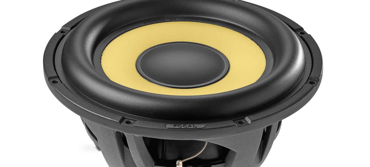 FOCAL Sub 25 Kxs K2 Power Series 10" 4-Ohm Shallow-Mount Component Subwoofer - SUB 25KXS