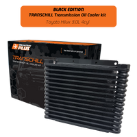 DIRECTION-PLUS Transchill Arctic Black Transmission Cooler Kit For Toyota Hilux N70 () - TCB612DPK