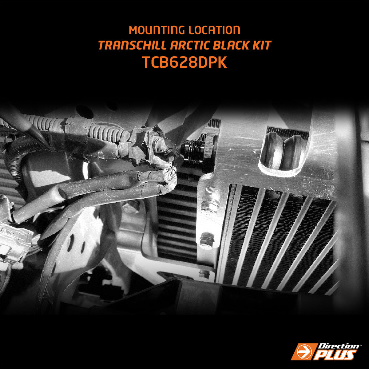 DIRECTION-PLUS Transchill Transmission Cooler Kit Toyota Hilux N80 () - TCB628DPK