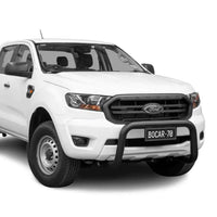 BOCAR Ultimate Black Alloy 76Mm Nudge Bar For Isuzu D-Max Tf 02/17-07/20 / Mazda Bt-50 U / Toyota Hilux 8Th Gen / Ford Ranger Py 06/22-On (In Store Pick-Up Only) - BOCN0100-0