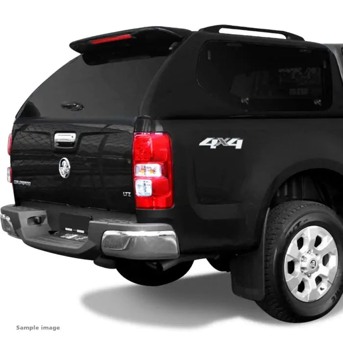 TJM Premium Canopy D/C Mineral Black Gbo For Holden Colorado Rg 06/12-06/16 / Holden Colorado Rg 07/16-06/20 (In Store Pick-Up Only) - CANTJMPCOLRGMB