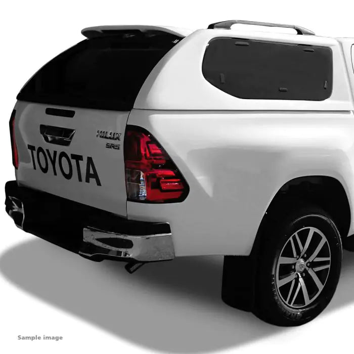 TJM Premium Canopy D/C Crystal Pearl White 070 For Toyota Hilux 8Th Gen (In Store Pick-Up Only) - CANTJMPHIL16CW