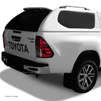 TJM Premium Canopy D/C Crystal Pearl White 070 For Toyota Hilux 8Th Gen (In Store Pick-Up Only) - CANTJMPHIL16CW