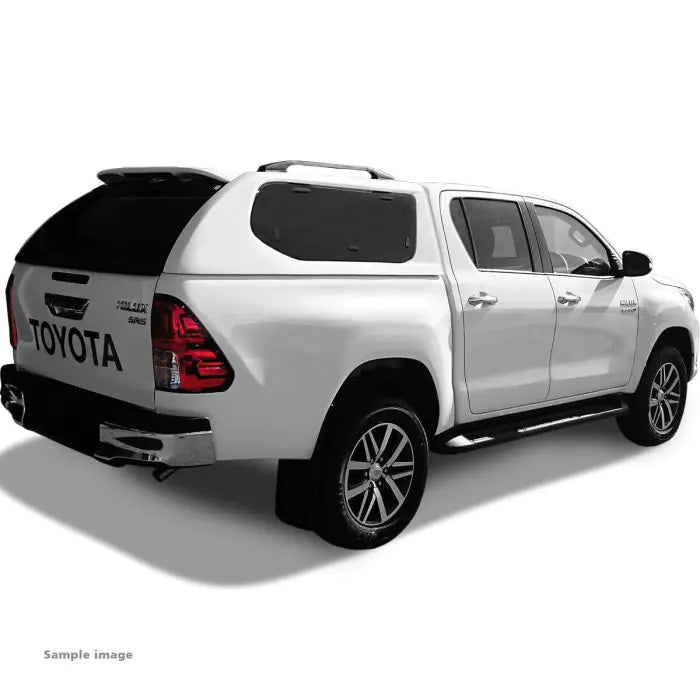 TJM Premium Canopy D/C Crystal Pearl White 070 For Toyota Hilux 8Th Gen (In Store Pick-Up Only) - CANTJMPHIL16CW