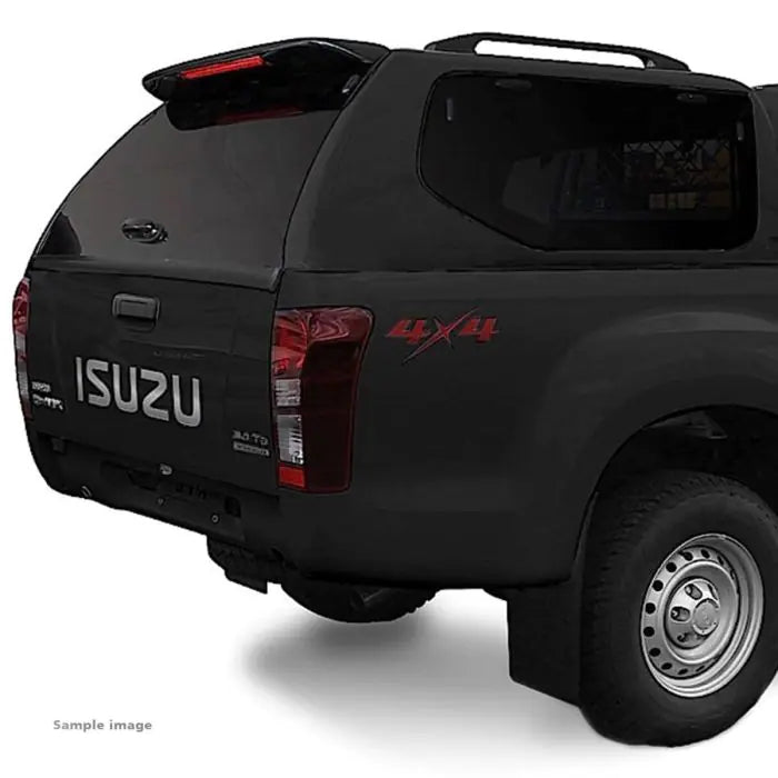 TJM Premium Canopy D/C Cosmic Black Mica 523 For Isuzu D-Max Tf (In Store Pick-Up Only) - CANTJMPISU17CB