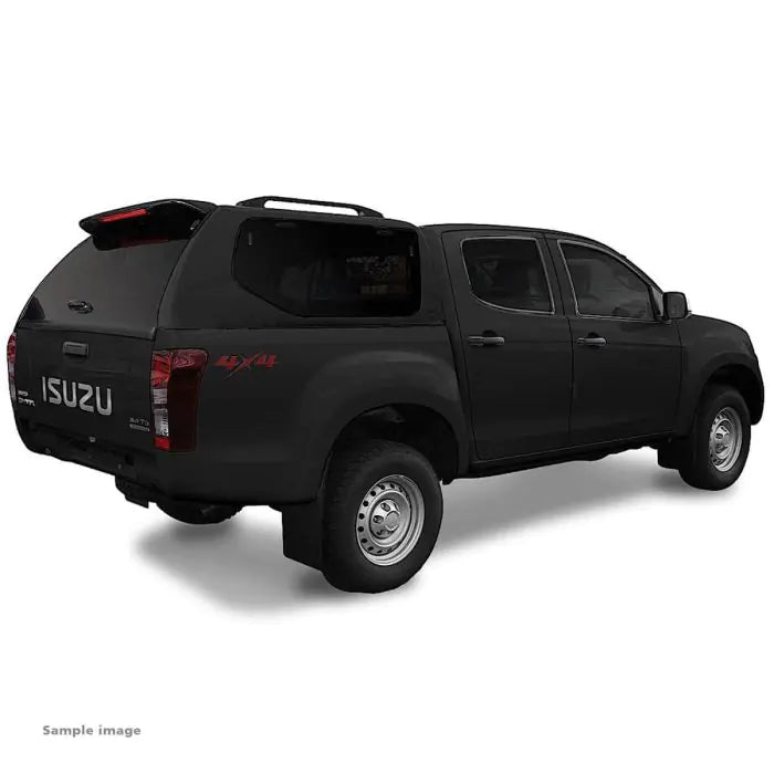 TJM Premium Canopy D/C Cosmic Black Mica 523 For Isuzu D-Max Tf (In Store Pick-Up Only) - CANTJMPISU17CB