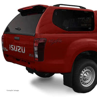 TJM Premium Canopy D/C Garnet Red 528 For Isuzu D-Max Tf (In Store Pick-Up Only) - CANTJMPISU17GR