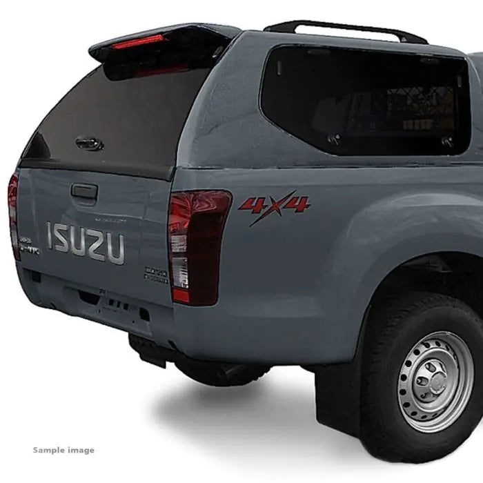 TJM Premium Canopy D/C Mineral Grey 530 For Isuzu D-Max Tf 02/17-07/20 4Dr C/Chas & Pick Up (In Store Pick-Up Only) - CANTJMPISU17MG