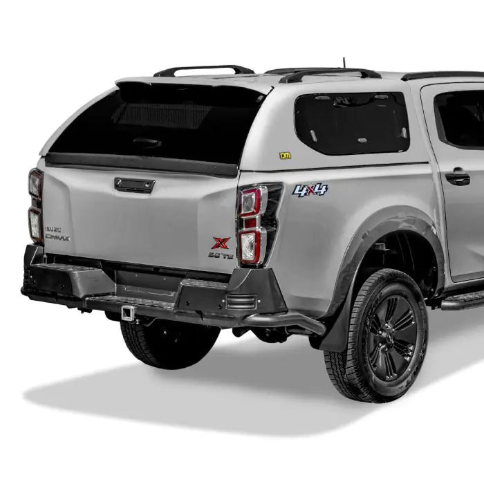 TJM Premium Canopy D/C Mercury Silver 568/Ingot Silver 47N For Isuzu D-Max Rg 08/20-04/24 4Dr C/Chas & Pick Up / Mazda Bt-50 Tf 08/20-On 4Dr Cab Chassis & Pick Up (In Store Pick-Up Only) - CANTJMPISU20BMS