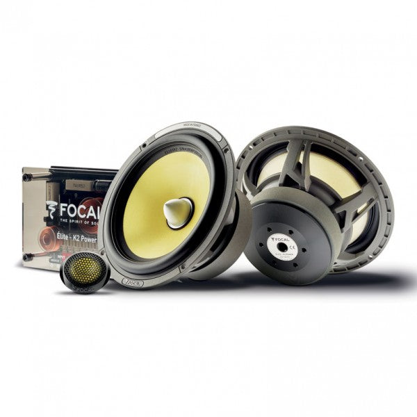FOCAL Es 165 K2E K2 Power Series 6-1/2" Component Speaker System (2-Ohm) - ES165K2E
