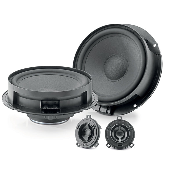 FOCAL Volkswagen, Skoda Compatible 6” Dedicated Component Kit, 50W Rms, 70Hz-20Khz - ISVW155