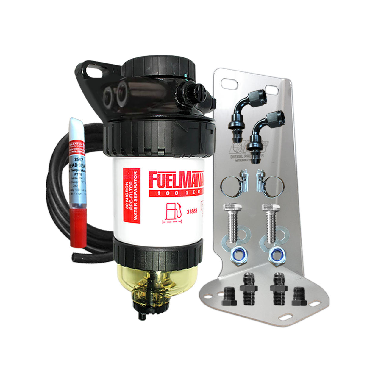 DIRECTION-PLUS Diesel Fuel Filter Kits Mitsubishi Triton Mq - FM629DPK