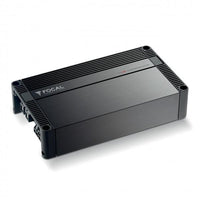 FOCAL 4-Channel Compact Amplifier, D Class, 4 X 120W Rms (4Ω), 4 X 185W Rms (2Ω), 2 X370W (4Ω Bridged) - FPX4.800