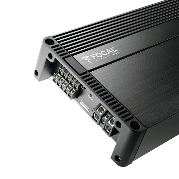 FOCAL 5-Channel Amplifier, D Class, 4 X 75W Rms (4Ω), Or 4X120W Rms (2Ω), Plus 1 X 720W Rms (2Ω) - FPX5.1200