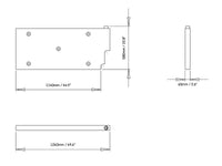 FRONT RUNNER Upright Water Tank / Flat - WTAN007