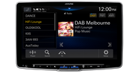 ALPINE Halo 11” High-Res Audio Receiver With Wireless Apple Carplay / Wireless Android Auto / Hdmi / Usb / Dual Camera / Bluetooth / Hi-Res Audio Wireless // Dab+ Suitable For Gr-Yaris - YARIS-GR20-F511A