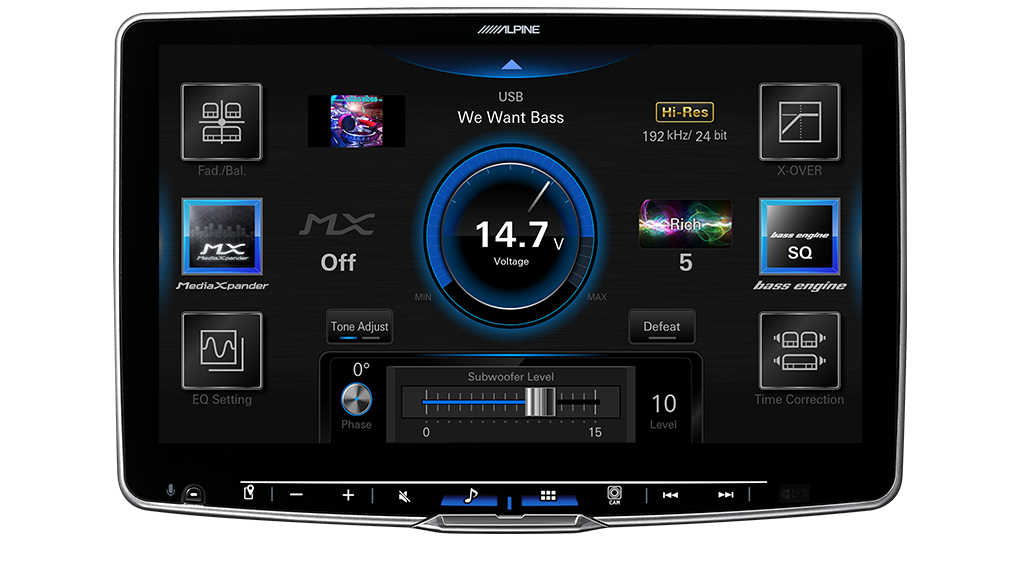 ALPINE Halo 11” High-Res Audio Receiver With Wireless Apple Carplay / Wireless Android Auto / Hdmi / Usb / Dual Camera / Bluetooth / Hi-Res Audio Wireless // Dab+ Suitable For Gr-Yaris - YARIS-GR20-F511A