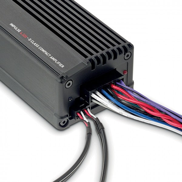 FOCAL 4-Channel Ultra-Compact Amplifier For In-Dash, 4 X 55W Rms (4Ω), 4 X 80W Rms (2Ω) - Impulse 4.320