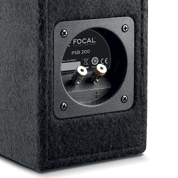 FOCAL 8” Passive Sub With Compact Enclosure 19”X12”X5”, 4 Ohm, 150W Rms, 45Hz-150Hz - PSB200