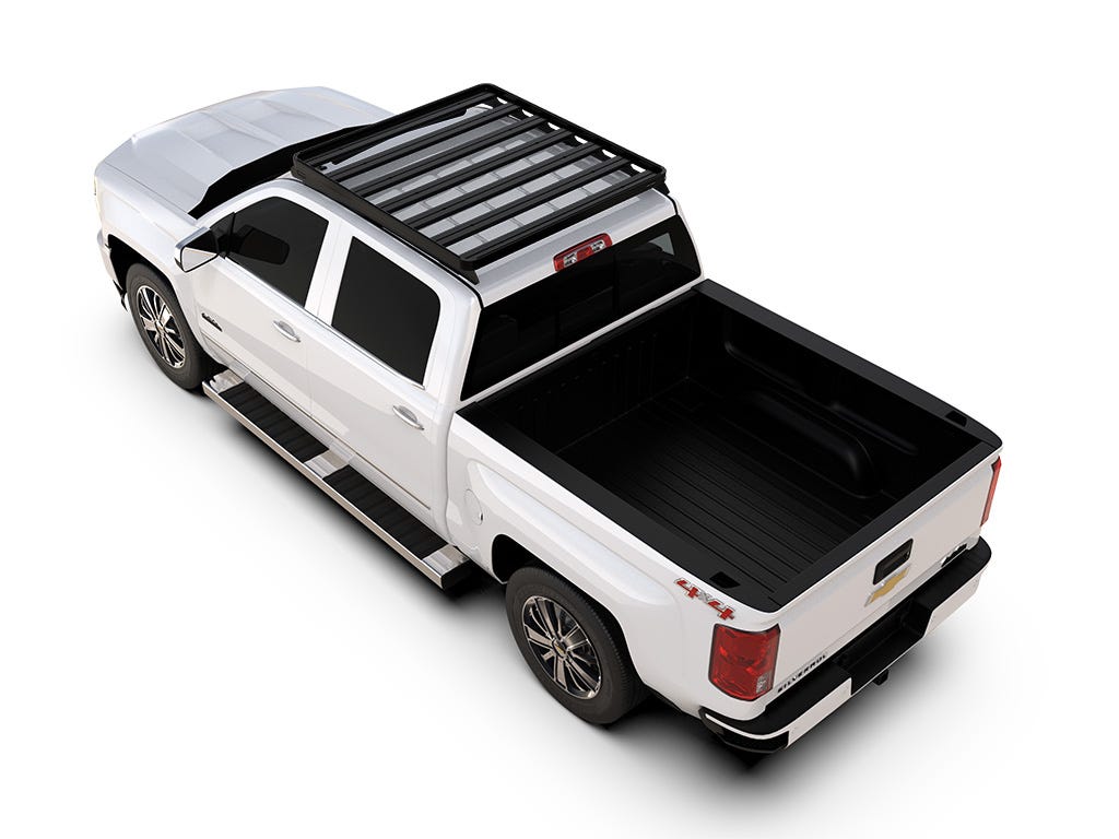 FRONT RUNNER Chevrolet Silverado/Gmc Sierra 1500 Crew Cab (2014-2018) Slimline Ii Roof Rack Kit / Low Profile - KRCS010T