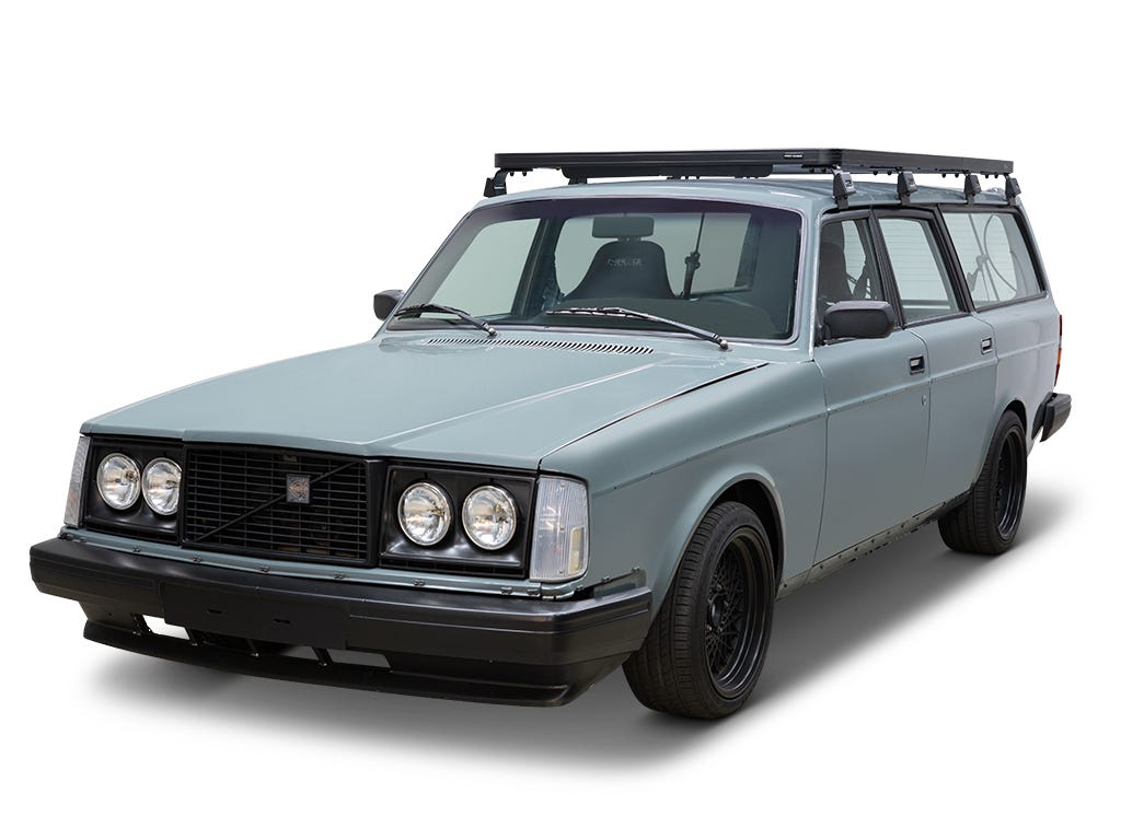 FRONT RUNNER Volvo 200 Series 4 Door Wagon (1974-1993) Slimline Ii Roof Rack Kit - KRVW001T
