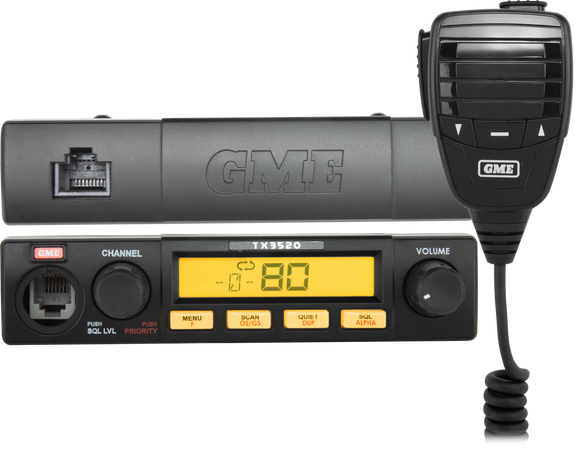 GME TX3520S DSP Compact UHF CB Radio (with ScanSuite)