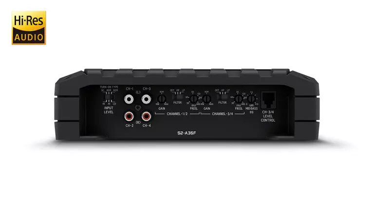 ALPINE S2-Series 4/3/2 Channel Amplifier - S2-A36F