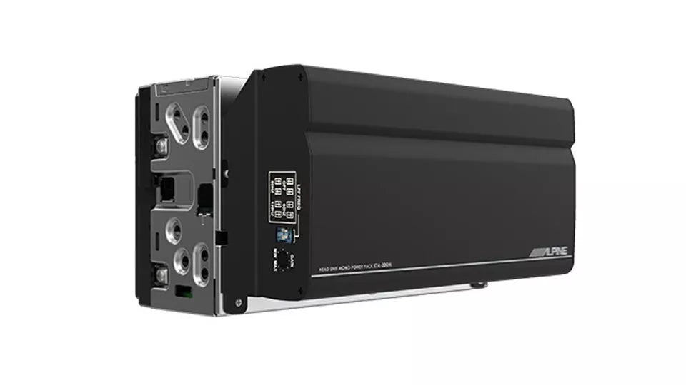 ALPINE Mono Powerpack Amplifier ( 200 Rms ) ( 400 Dpp ) - KTA-200M