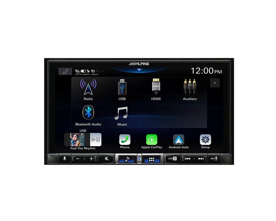 ALPINE 7" Audio Visual Receiver With Maestro , Wireless Apple Carplay + Wireless Android Auto-I - iLX-507Ai