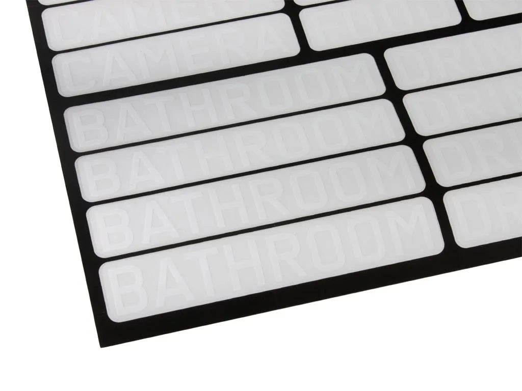 FRONT RUNNER Wolf/Cub Pack Campsite Organizing Labels - SBOX026