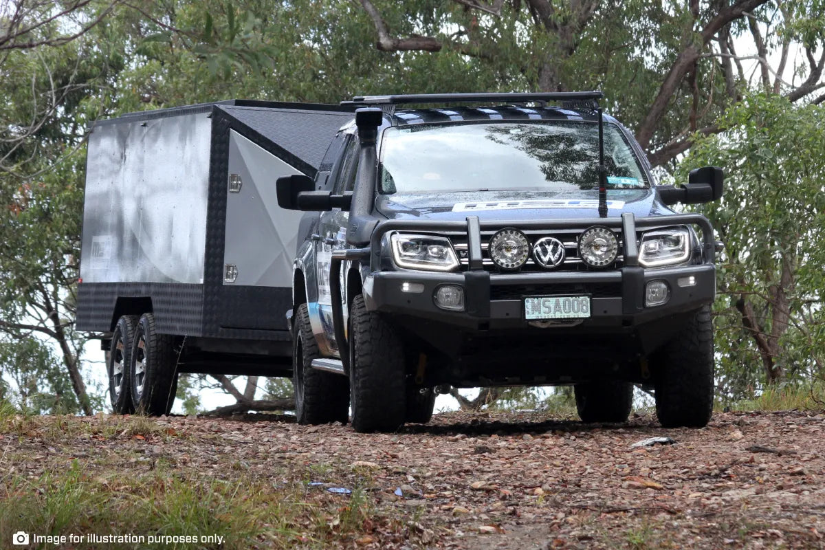 MSA Jeep Grand Cherokee Towing Mirrors (Black, Electric, Indicators, Heated) 2010-Current - TM1302