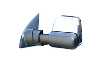 MSA Pajero Towing Mirrors (10/2001-Current) - Chrome, Electric, Indicators, Heated - TM2005