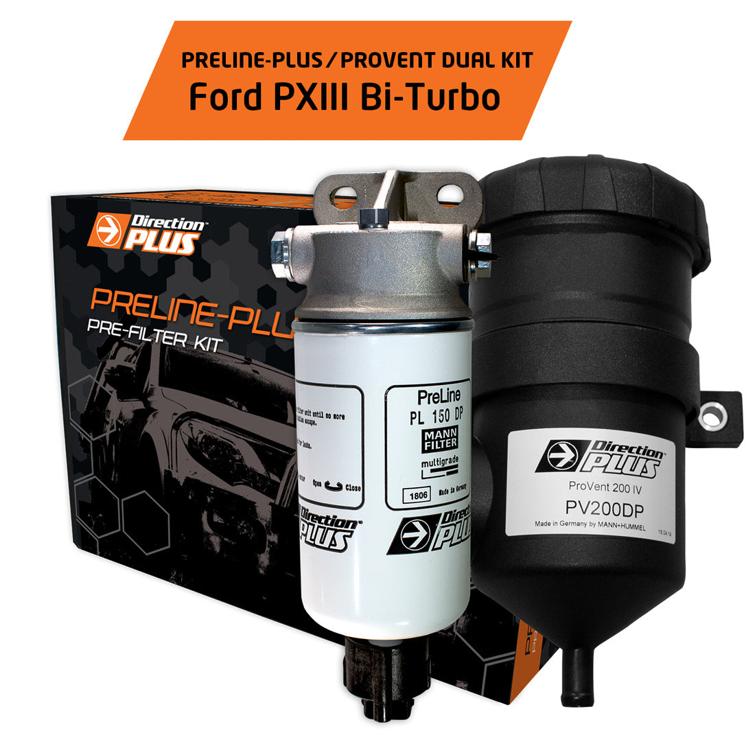 DIRECTION-PLUS Preline-Plusprovent Oil Kit Ford Pxiii Bi-Turbo - PLPV664DPK