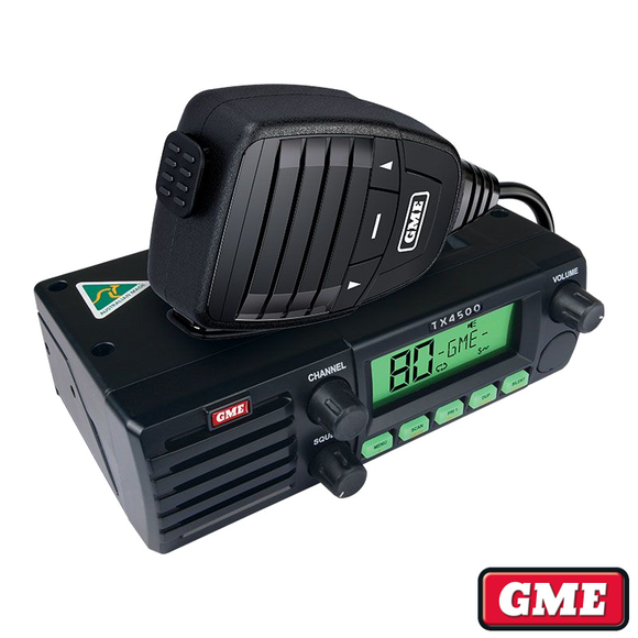 GME TX4500S 5W DIN-size UHF Radio (with ScanSuite)