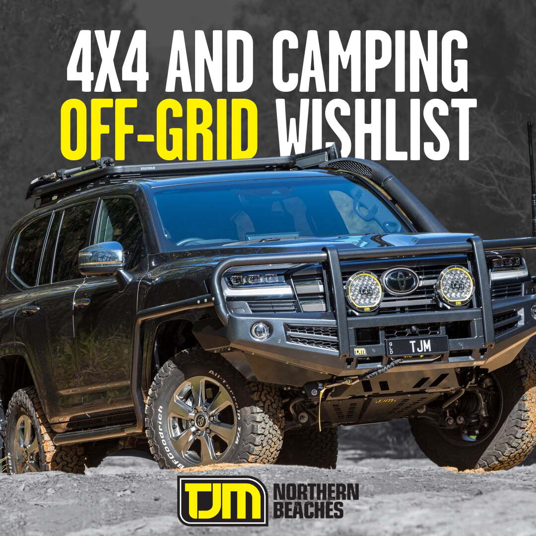 Tjm Grid 4x4 Accessories and Camping Off-Grid Wishlist