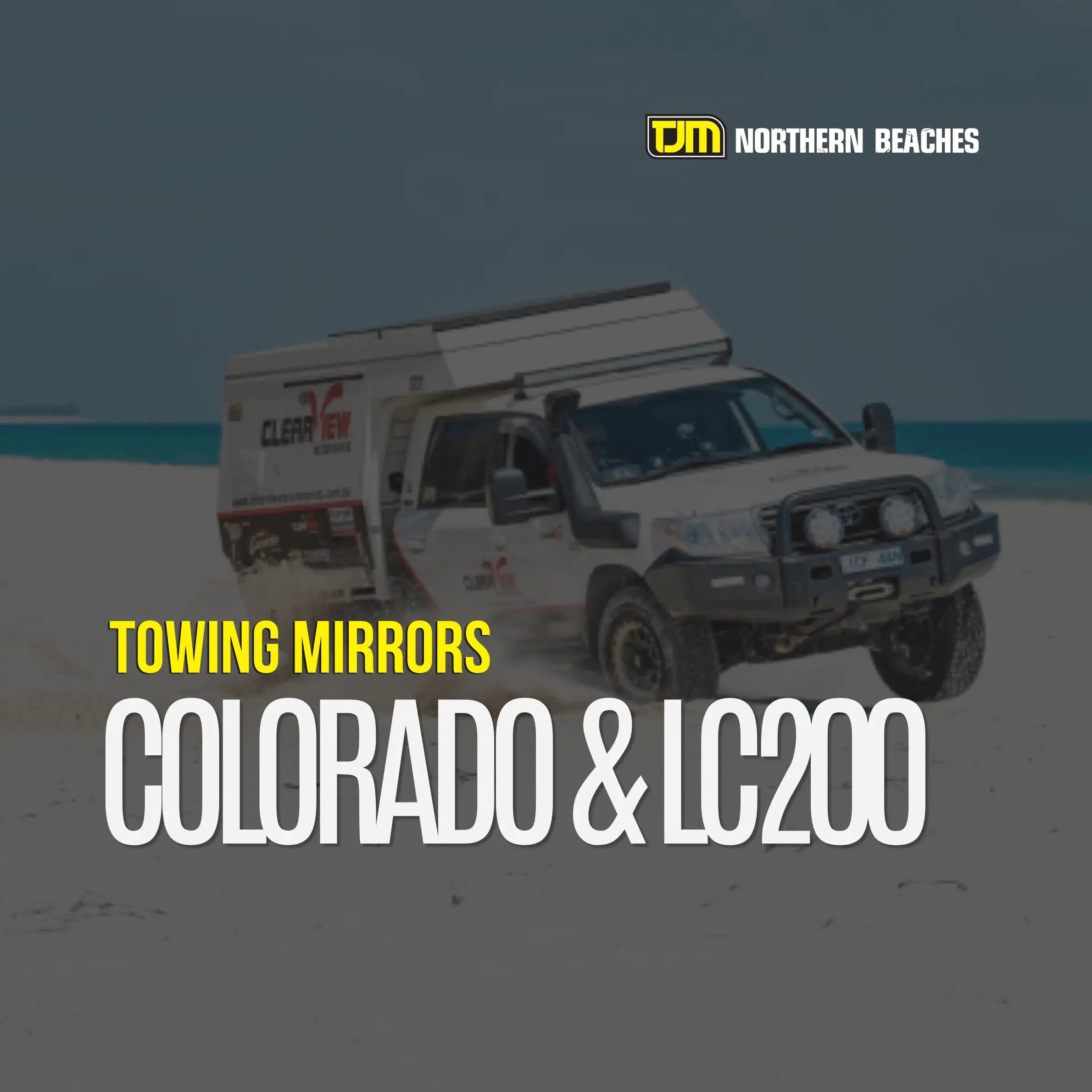 MSA vs Clearview Towing Mirrors: Holden Colorado & LandCruiser 200 Series