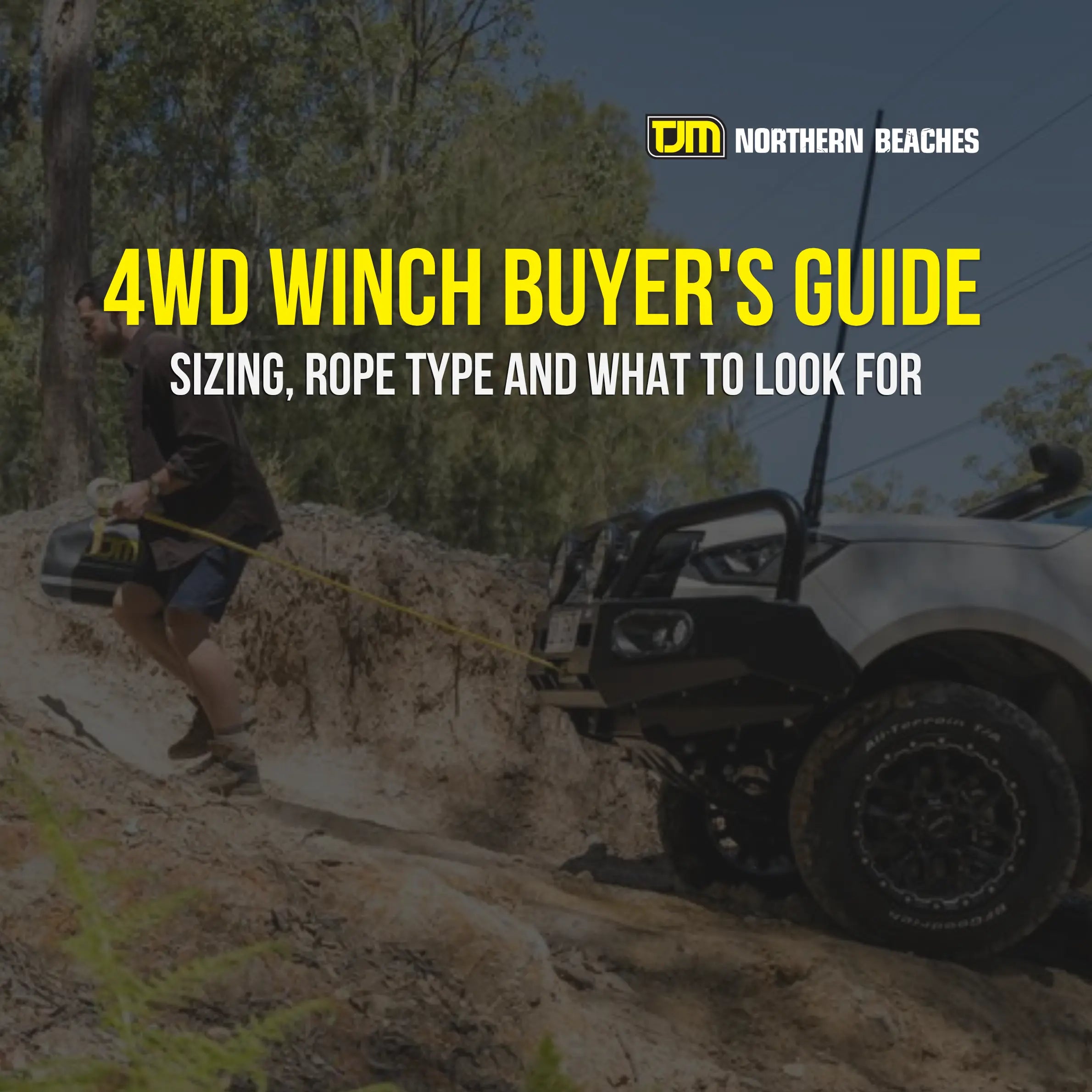 4WD Winch Buyer's Guide: Sizing, Rope Type and What to Look For