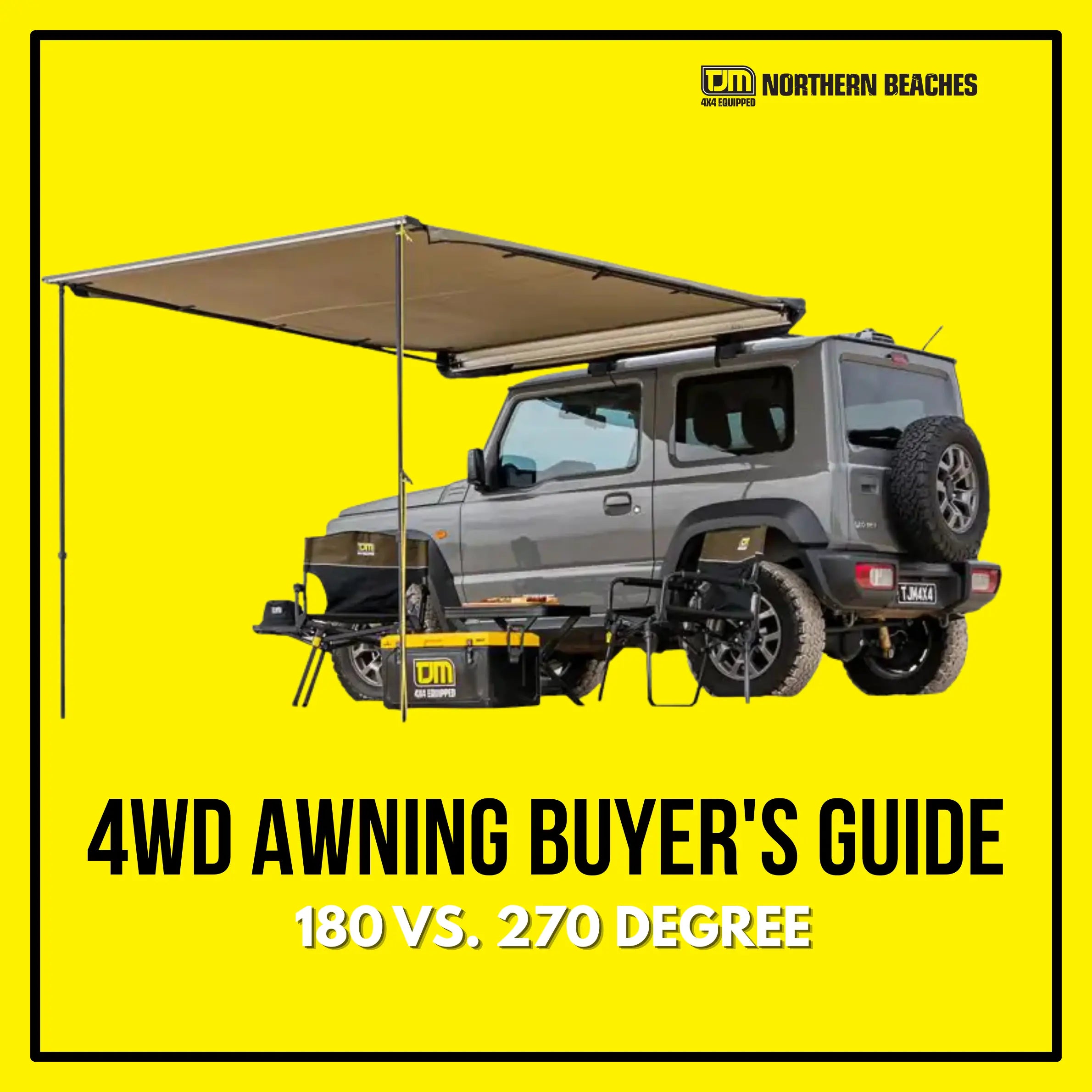 4WD Awning Buyer's Guide: 180 vs 270 Degree