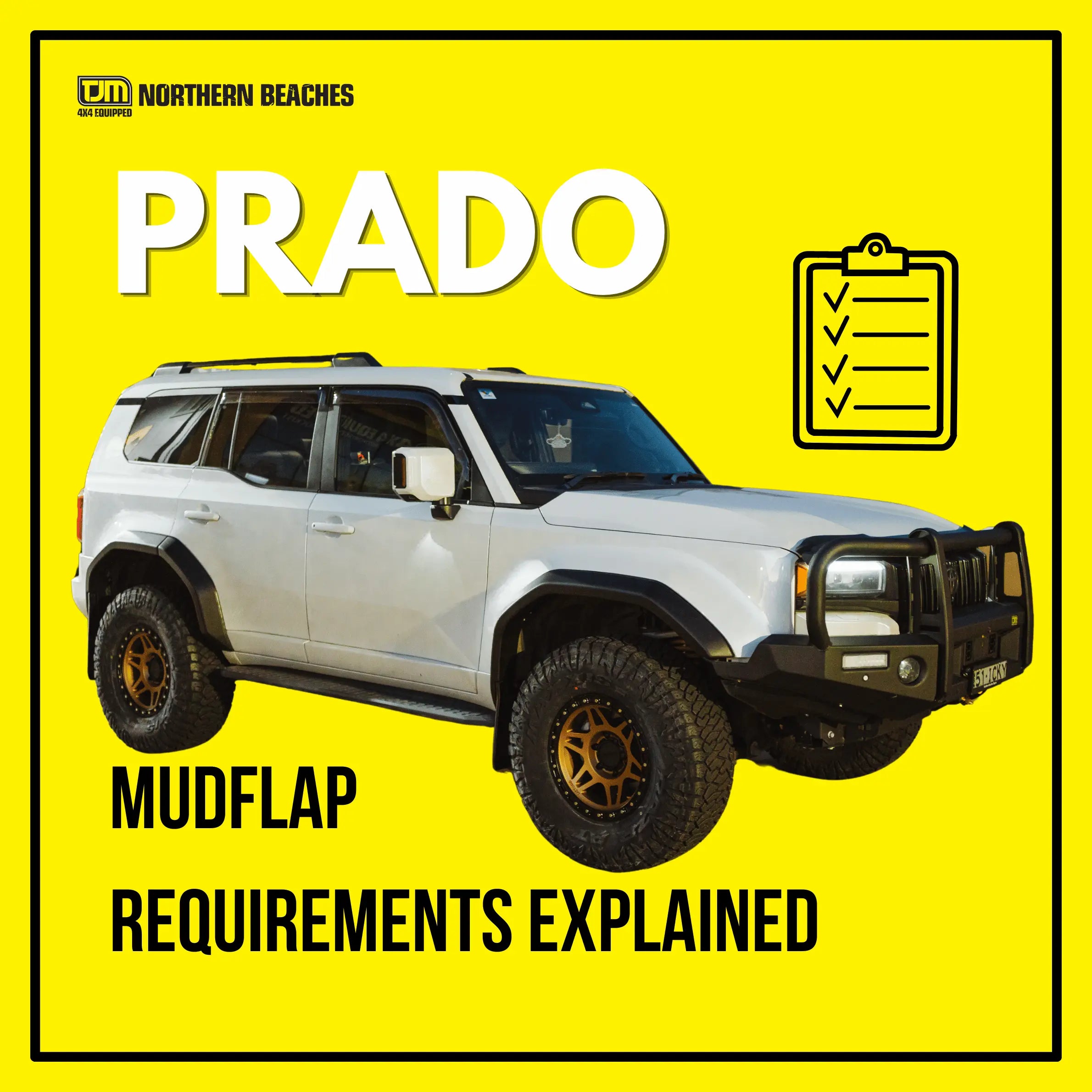 Prado Mudflap Requirements Explained