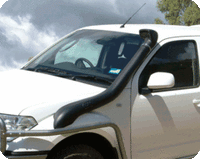 TJM AIRTEC SNORKEL POLYETHYLENE BLACK KIT NISSAN NAVARA D40